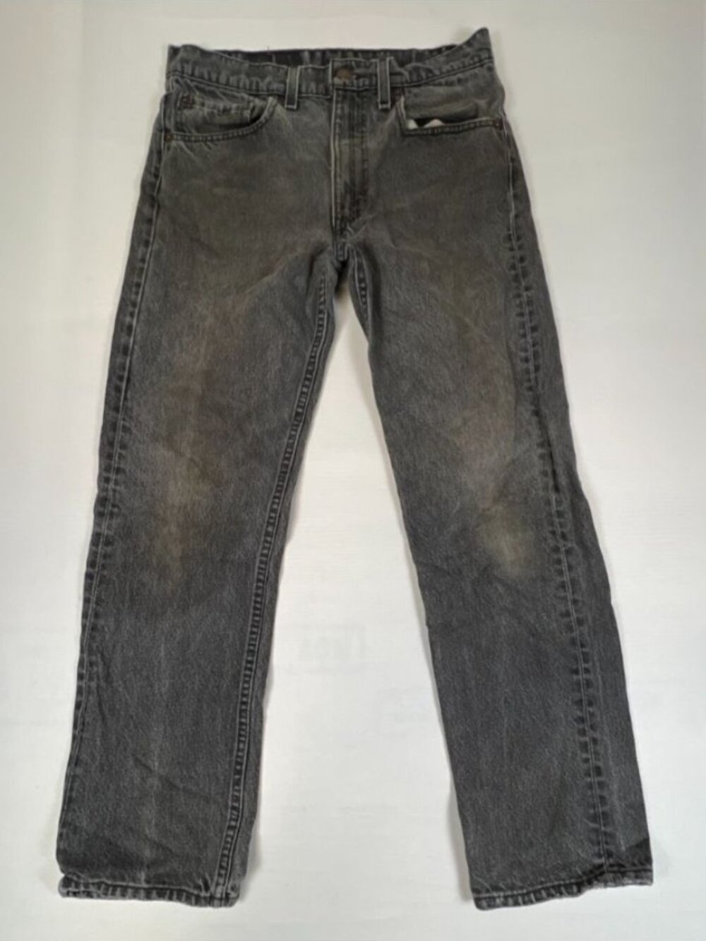 Vintage 90s Levis 505 Black Denim Jeans Mens W32 L30 Regular Fit